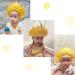 Baby Shower Cap Shield - Adjustable Visor Hat for Kids, Cute Crown Shape - Yellow | 0-9 Years Old Children - Buy Online on GoSupps.com