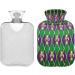 Shop Mardi Gras Jewelry Heat Bottle - 1L Hot Water Bottle for Pain Relief & Warmth | Perfect for Cramps & Cold Feet - Buy Online on GoSupps.com