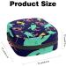 Angry Shark Sanitary Napkin Storage Bag - Sea Life Pattern Menstrual Cup Pouch - Buy Online on GoSupps.com