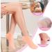 INBOLM 2pairs Silicone Moisturizing Socks Women Foot Spa Pedicure Silicone Socks Pink and Skin Color Silicone Socks for Cracked Feet Elastic Non Slip Multi Purpose - Buy Online on GoSupps.com