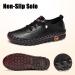 AILLAUS Ultra Soft Orthopedic Shoes for Women - Arch Support, Diabetes Friendly, Leather, Non-Slip Bottom - Size 8 Black - Buy Online on GoSupps.com