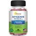 Apigenin 100mg with L-Theanine 100mg Gummies - Apigenin Supplement for Sleep - Natural Extract Gummy Alternative to Capsules Pills Powder & Tea - 2 Per Serving 90 Count (Pack of 1)