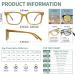 K KENZHOU Computer Reading Glasses for Men/Women - C1c8c10c11c12 - 3.0x Magnification - Buy Online on GoSupps.com