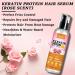 Keratin Protein Hair Serum | Anti-Frizz Moisturizing Oil | Nourishing Serum for Dry & Damaged Hair | Heat Protectant for Shine | Rose Scent - Buy Online on GoSupps.com
