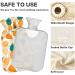 Buy Naanle Pineapple Lemon Papaya 1L Hot Water Bottle - Transparent Heat Bag for Pain Relief & Therapy - Ideal Hand & Feet Warmer - International Shipping - Buy Online on GoSupps.com