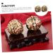 Homsfou Chinese Stress Balls - Decorative Massage Ornaments | Small Walnut Handballs for Relaxation & D cor - Buy Online on GoSupps.com