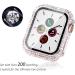 Surace Bling Apple Watch Case 40mm - Crystal Diamond Protective Cover for Apple Watch Series 6/5/4/3/2/1 (Clear) - Buy Online on GoSupps.com