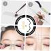 Hemoton 3pcs Bow Eyebrow Ruler Eyebrow Ruler Tool Stainless Steel Eyebrow Trimming Positioning Ruler - Buy Online on GoSupps.com