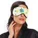 Haskirky Light Blocking Eye Mask - Adjustable Men and Women Yoga Meditation Travel Mask for Deep Sleep and Comfort - Buy Online on GoSupps.com
