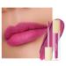 Oulac Matte Liquid Rose Pink Lipstick for Women  Long Lasting Lipstick Waterproof Lip Stain  No Transfer  Creamy High Pigmented Formula with Rose Oil  Vegan & Cruelty-Free  Rose Pink M10  M10 Punky Kiss (Rose Pink)