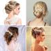 XZtimes Wedding Hair Clips Gold Leaf Bride Hair Pins Bridal - Pack of 3 - gold pin - Vintage - Buy Online on GoSupps.com