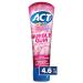 ACT Kids Anticavity Fluoride Rinse 16.9 fl. oz. Groovy Grape & Toothpaste 4.6 oz. Bubble Gum Blowout