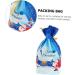 Abaodam 50 Pcs Christmas Wrapping Bag Candy Bags Christmas Candy Bag Goody Bag Storage Bags Drawstring - Buy Online on GoSupps.com