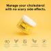 Cholesterol Management Supplement | Supports Healthy HDL & LDL Levels | Improves Genetically High Cholesterol | Vegan & Gluten Free | 90 Tablets - Buy Online on GoSupps.com