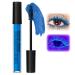 Mascara color fluorescent r sistant aux UV r sistant l'eau hautement pigment longue dur e pour toute la journ e convient pour le maquillage de sc ne de f te d'Halloween (#04 bleu)