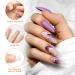 AHIER Nail Forms 500PCS - Gold Horseshoe Nail Extension Tips for Acrylic/UV Gel Nails - Buy Online on GoSupps.com