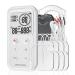 Dual Channel TENS EMS Unit Muscle Stimulator 21 Modes for Pain Relief & Muscle Strength Level 40 Strength Control 8Electrode Pads