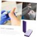 Ipetboom Pierre pour P dicure 2 Pi ces Violet 13x5x2 5 Cm Poign e Antid rapante pour Retirer Callosit s et Peau Morte Outil Exfoliant Pieds pour Usage Domestique - Buy Online on GoSupps.com