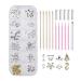 Yiurse toothstones reflective tooth crystal-tartar set DIY crystals jewelry set dental edelstein set professional fashionable dental edelstein set for teeth