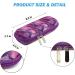 Onegenug Insulin Cooling Bag - Portable Eva Diabetic Case with 2 Cooling Packs | Marble Lila for Insulin Pen & Accessories - Buy Online on GoSupps.com