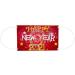 10PCS 2021 Happy New Year Disposable_Face_Mask for Adults 3-ply Non-Woven Fabric with Elastic Earloops Fireworks Camouflage Face Bandanas for Women Men Face Balaclava - Buy Online on GoSupps.com