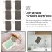AUTSUPPL 6pcs Black Linen Soap Soap Net Soap Saver Pouches Face Cleaning Net Flax - Buy Online on GoSupps.com