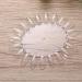 ULTECHNOVO 10Pcs Transparent Nail Art Practice Wheel with Color Display Chart for Manicure DIY - Buy Online on GoSupps.com