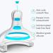 Smilo Anti-Colic Bottle Nipple Fast Flow Stage 3 - 9M+ | Pack of 6 | Smooth Flow Design | Anti-Colic Relief | Suitable from 9 Months - Buy Online on GoSupps.com