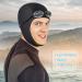 Jecery 2 Pcs Neoprene Diving Hood 2.5mm Thermal Wetsuit Cap with Chin Straps - Black | For Men & Women - Ideal for Snorkeling, Surfing & Water Sports - Buy Online on GoSupps.com