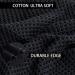 Clisted Kitchen Towels 6Pcs Weave Ultra Soft Absorbent Dish Towels Quick Drying Dish Cloths 12In Black - Buy Online on GoSupps.com