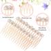 2 Pieces Pearl Hair Side Comb 15 Teeth Decorative Hair Combs Side Pearl Rhinestone Crystal Bridal Wedding Comb Hair Accessories for Women and Girls - Buy Online on GoSupps.com