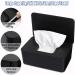 Premium Black Wet Wipes Box | On-the-Go Baby Wet Wipe Storage | Damp Toilet Paper & Napkin Holder for Home & Office - Buy Online on GoSupps.com