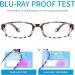 5 Pack Blue Light Blocking Reading Glasses for Men & Women - Comfort Computer Readers with Spring Hinges - Anti Glare Eyewear (1.0 Mix - Buy Online on GoSupps.com