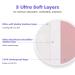 Organic Bamboo Nursing Breast Pads - 14 Pack for Breastfeeding and Maternity | Reusable, Washable, Soft & Natural | Large Nipple Pads for New Moms - Multicolor Set with Laundry Bag - Buy Online on GoSupps.com