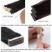 Hotlulana 20 Real Hair Tape Extensions - Deep Black 100% Natural 40pcs Skin Weft - Buy Online on GoSupps.com