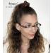 Eyekepper Round Reading Glasses for Women - Oprah Style Tortoise Readers +2.50 Diopters - Buy Online on GoSupps.com
