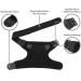 Shoulder Brace for Torn Rotator Cuff & Dislocation - Pain Relief Support Wrap - Adjustable Sling - Black - Buy Online on GoSupps.com