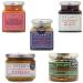 Dylan's Sauce Jar Pick N Mix - Choose From 5 Flavours | Celtic Dragon Piccalilli Pickled Samphire Strawberry Balsamic Preserve Salted Butterscotch-Sauce - Pack of 2