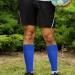 Jimtuze Leg Compression Cuffs for Football Training | Anti-Slip Calf Compression Sleeves | Adult Blue | Ultimate Leg Protection & Support - Buy Online on GoSupps.com