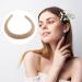 VOCOSTE Crystal Headband - Rhinestone Hairband for Women - Champagne - 1.2 Wide - Buy Online on GoSupps.com