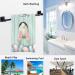 Naanle Easter Rabbit & Eggs Bunny Pattern Hand Towel (16 x 30 Inches) - Ideal for Bathroom, Hotel, Gym & Spa - Happy Easter Print - Soft & Absorbent - Buy Online on GoSupps.com