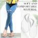 Handepo Arch Support Shoe Inserts for Women - Transparent Self-Adhesive Heel Cushions for Flat Feet & Plantar Fasciitis Relief - 3 Pairs - Buy Online on GoSupps.com