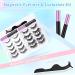 Magnetic Eyelashes Kit with 2 Reusable 3D Strong Magnetic Lashes - Natural Looking, 10 Pairs with Eyeliner & Tweezers - Buy Online on GoSupps.com