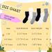 KEREDA Girls Ruffle Socks 6 Pairs | Seamless Turn Cuff Slouch Crew Socks - Black White Grey | Kids 7-10 Years - Buy Online on GoSupps.com