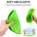 Buy Wellxunk Dog Frisbees - 2-Piece Rubber Dog Toys 22 cm for Training & Play (Green + Orange) - Perfect for Land & Water - Buy Online on GoSupps.com