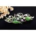 Vintage Hair Barrettes French Retro Hair Clips Women French Hair Clips Vintage Leaf Pearls Bronze Hair Clips Gold - Buy Online on GoSupps.com
