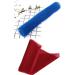 HONG 111 African Net Sponge Bathing Sponge  4 Pieces African Body Exfoliating Long Net Exfoliating Shower Body Scrubber Back Scrubber Skin Smoother for Daily Use (Blue Black) - Buy Online on GoSupps.com