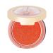 Oulac Rouge Powder Powder Blush Gentle Schimmer & silky tender highly pigmented durable vegan animal test -free cosmetics eyes cosmetics 1 Pack 4.8 g F10 Tangerine Tango F10 Tango Tango (Cadmium orange with golden Sheen)