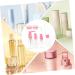 FRCOLOR Loose Powder Container plastic cream creme storage box Travel Cosmetic Jar medium Pink - Buy Online on GoSupps.com