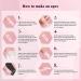 Beetles Dip Powder Nail Kit - 8 Nude Glitter Colors - Starter Kit with Gel Base, Top Coat, Activator, and Nail Tools - Misty Rose Manicure Set - Buy Online on GoSupps.com